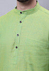 Light Pista Kurta Jacquard Trouser main image 1