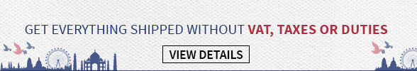 Shop anything and get it delivered Duty Free to UK