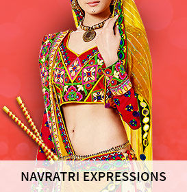 Navratri Collection:Ethnic Delights of four different regions and in nine festive hues. Indulge! Navratri Collection:Ethnic Delights of four different regions and in nine festive hues. Indulge!