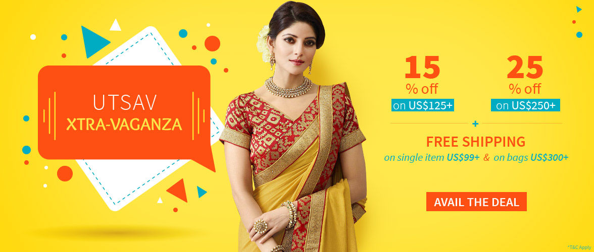 Utsav saree coupon code