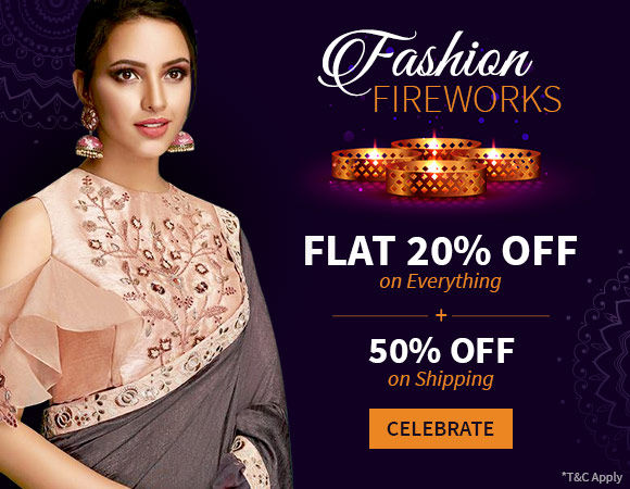 Fashion Fireworks: Flat 20% Off + 50% Off on Shipping. Shop!