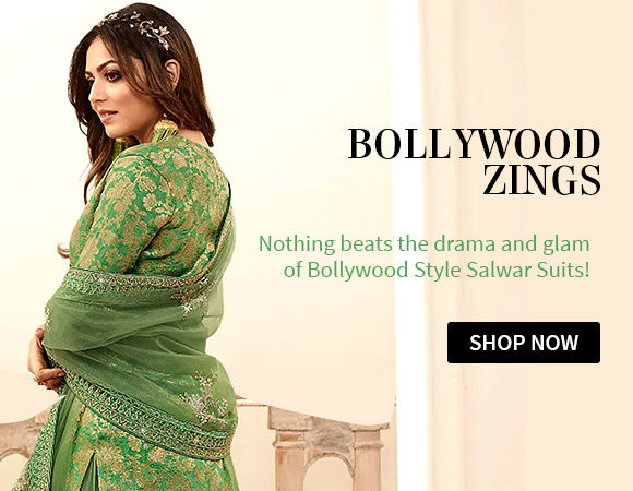 Flaunt Your Ethnic Persona With Front Slit Suits! 