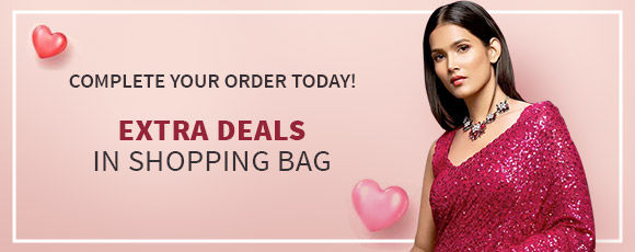 Flash of Romance Sale: Upto 50% Off + Free Shipping* or Stitching*. Shop!