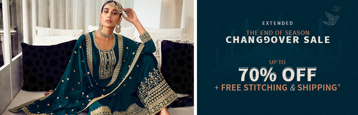 End of Season Sale: Up to 70% Off + Free Shipping & Stitching*. Shop!