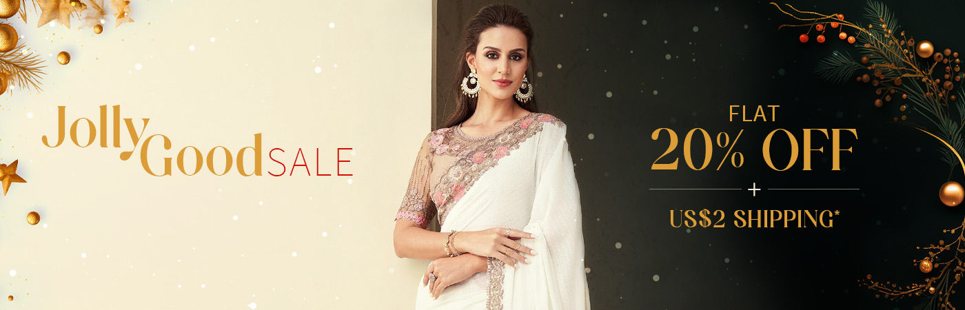 Jolly Good Sale: Flat 20% Off + US$2 Shipping*. Shop!