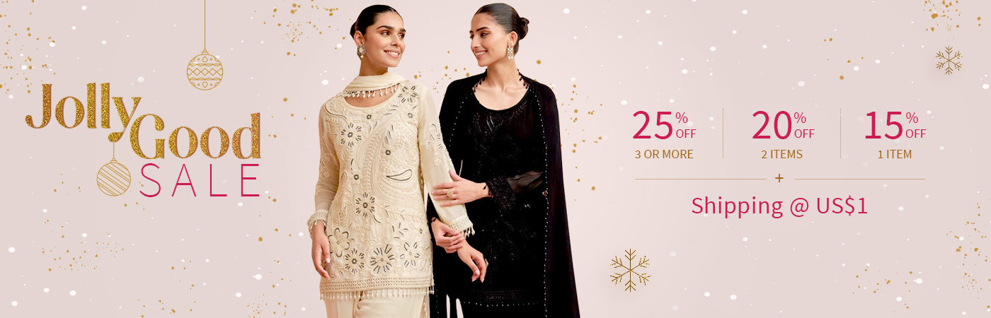 Jolly Good Sale: Up to 25% Off + Shipping at just US$1. Shop!