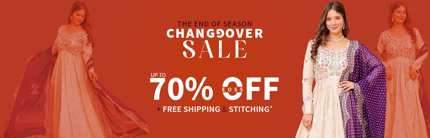 EOSS: Up to 70% Off + Free Shipping & Stitching*. Shop!