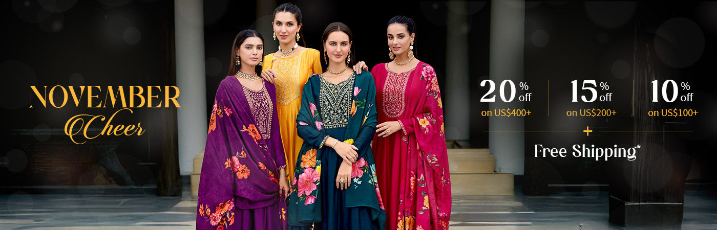 November Cheer: Get Up to 20℅ Off and Free Shipping*. Shop!