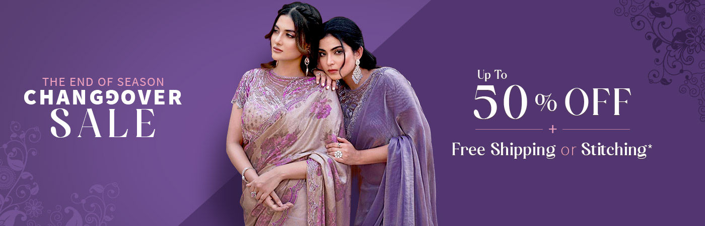 EOSS: Up to 50% Off + Free Shipping or Stitching*. Shop!