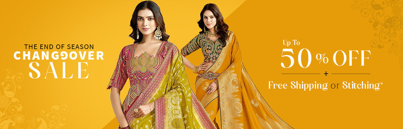 EOSS: Up to 50% Off + Free Shipping or Stitching*. Shop!