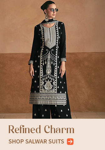 Salwar Kameez in modern cuts and festive charm. Shop!