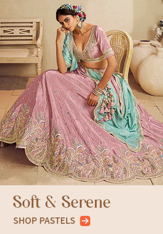 Powder blues, blush pinks, mint greens, and lilacs. Explore!