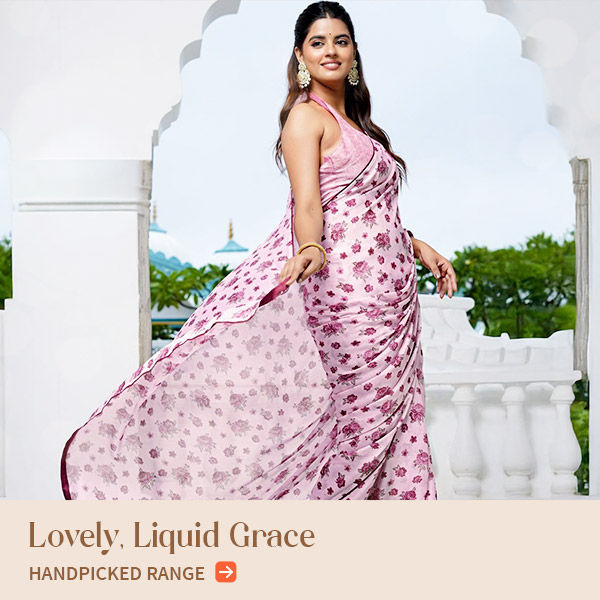 Summer ready styles in Georgette, Chiffon & Rayon. Shop!