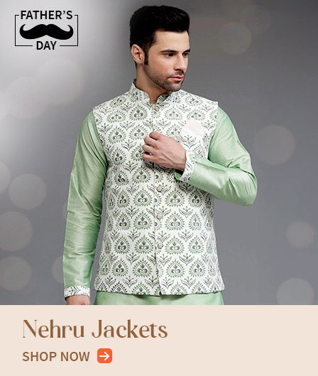 Father's Day edit: Classiest of Nehru Jackets. Shop!