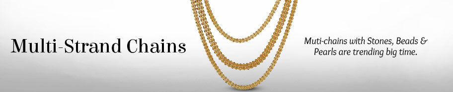 Multi strand Chains for you. Shop!
