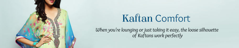 Range of comfortable Kaftans in colorful hues. Shop!