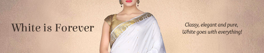 white ethnic dresses online