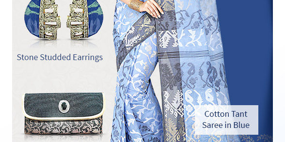 Cotton, Pure Silk, Kalamkari, Kantha, Tant,Block Prints & more in Sarees. Explore!