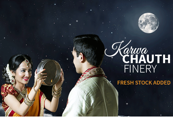 Karva Chauth Collection: South Sarees. Shop! Karva Chauth Collection: South Sarees. Shop!