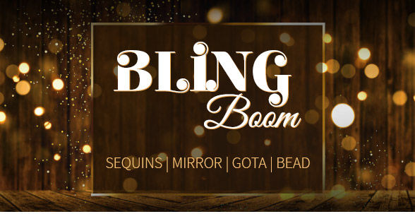 Festive Wear: Bling Attires with sequins, mirrors, beads and gota work. Shop! Festive Wear: Bling Attires with sequins, mirrors, beads and gota work. Shop!