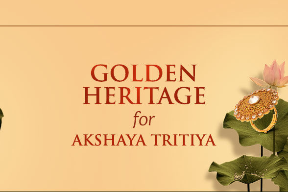 Pure Silk Sarees and Golden Jewelry for Akshaya Tritiya. Shop! Pure Silk Sarees and Golden Jewelry for Akshaya Tritiya. Shop!