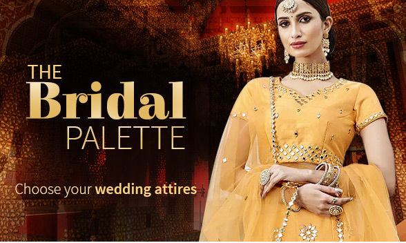 Colors of Indian Wedding: Attires in Pastel Green, Yellow, Light Blue, Lilac & Orange. Shop! Colors of Indian Wedding: Attires in Pastel Green, Yellow, Light Blue, Lilac & Orange. Shop!