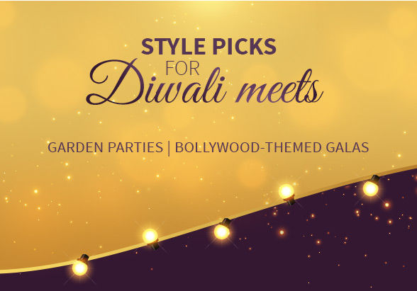Diwali gatherings: Prints, flowy, embroidered sarees, suits, menswear and more. Shop!