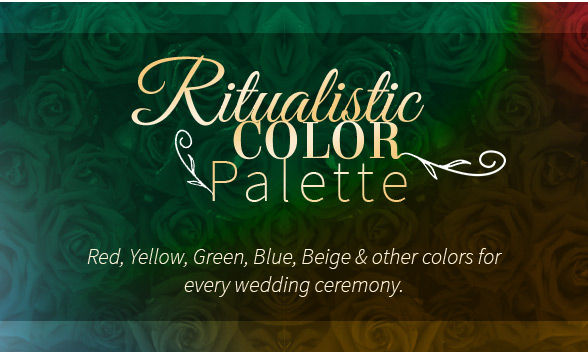 Ethnic beauties in Red, Yellow, Green, Blue, Beige, and other colors for every wedding ceremony. Shop!