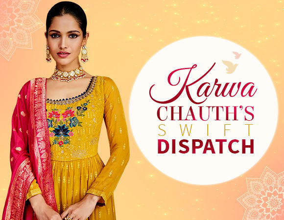 Ready-To-Ship Karwa Chauth collection. Shop!