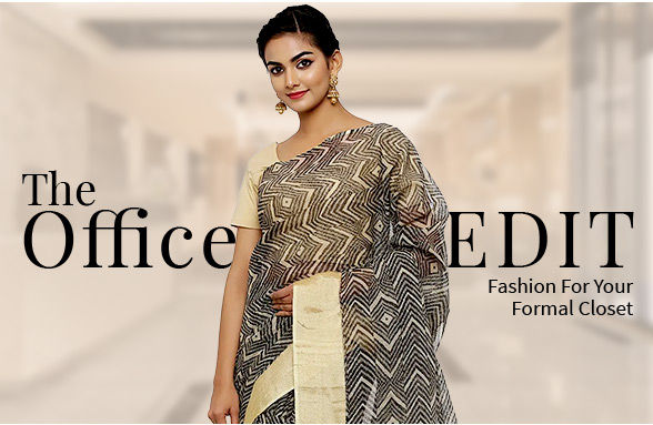 Office Collection: Formal Indian ethnic & fusion wear for women. Shop!