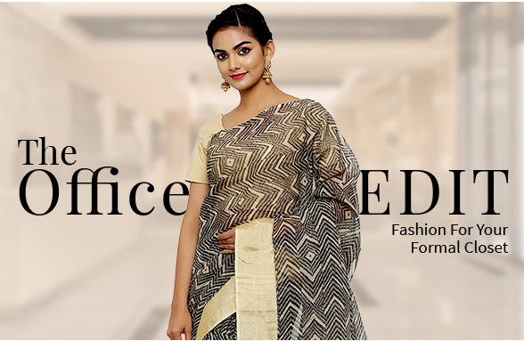 Style Closet for Working Women : Sarees, Kurtas, Straight Suits