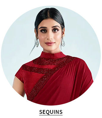 Sequins Work Sarees. Shop!