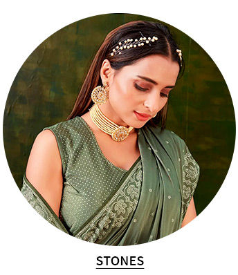 Stone Work Sarees. Shop!