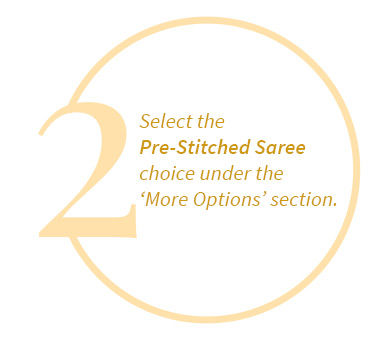 How to make any Saree a pre-stitched drape.