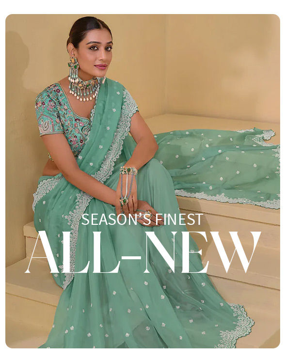 New Arrivals: Salwar Suits, Lehengas, Indo-western Wear, Menswear, Jewelry & more. Shop!