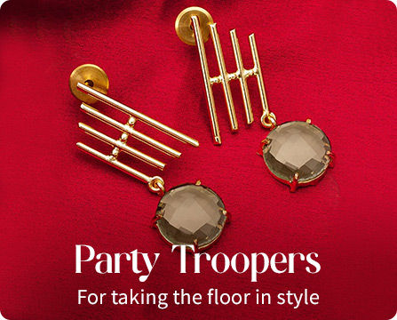 Contemporary Jewelry for party times. Shop!