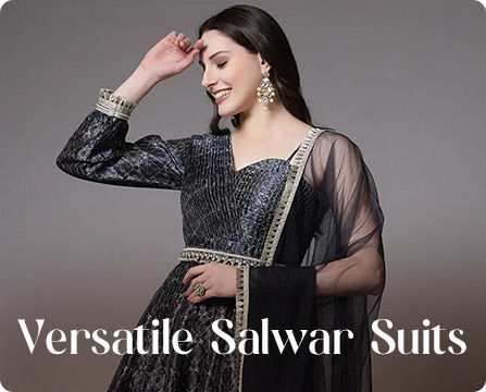 Readymade Salwar Suits in Plus sizes. Shop!