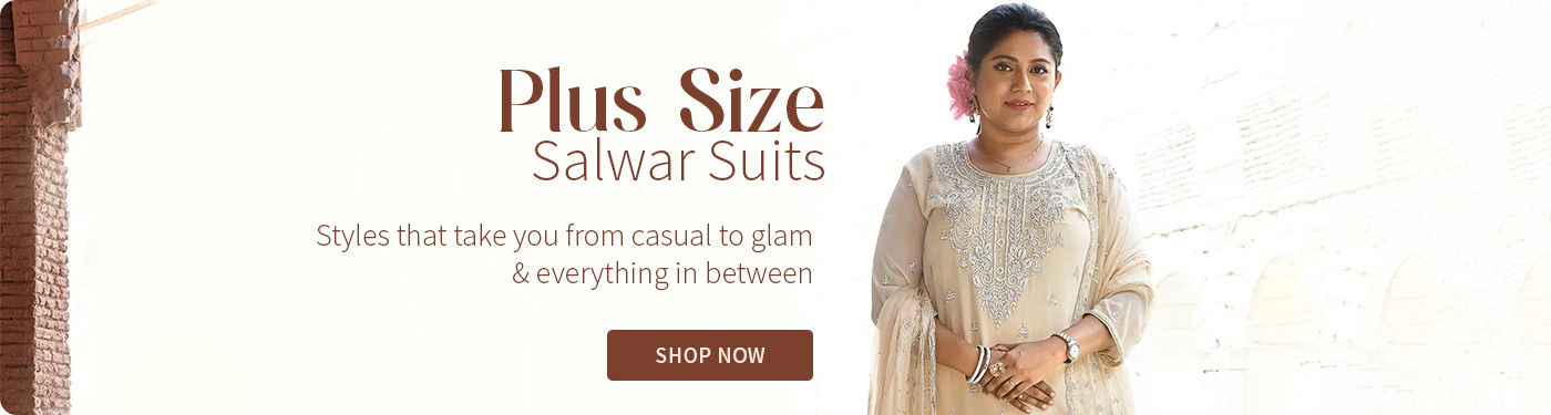 Party wear indian dresses plus size best sale