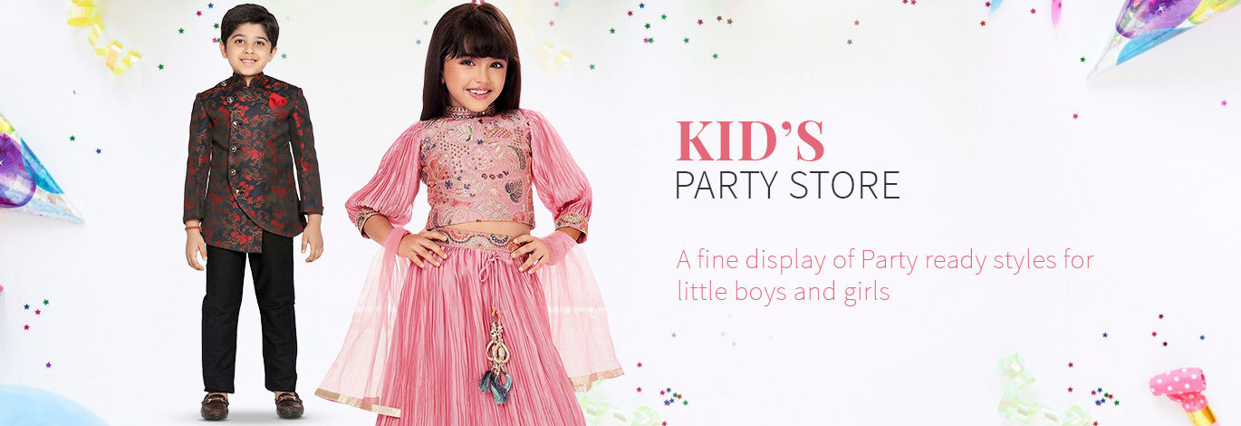 Handpicked Partywear for Little Boys and Girls. Shop now!
