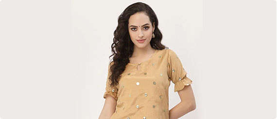 Check out our crispy collection of Chiffon Kurtis. Buy! Check out our crispy collection of Chiffon Kurtis. Buy!