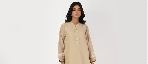 Choose from our contemporary collection of Khadi Kurtis. Buy! Choose from our contemporary collection of Khadi Kurtis. Buy!