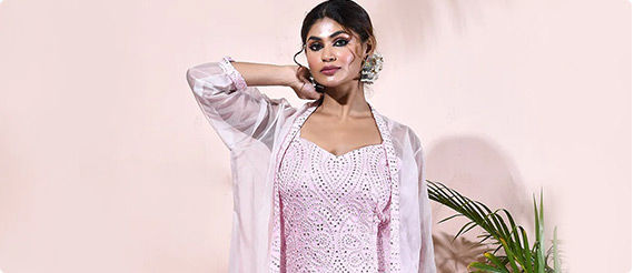 Flowy, lovely Organza Kurtis for every taste & style. Choose yours! Flowy, lovely Organza Kurtis for every taste & style. Choose yours!