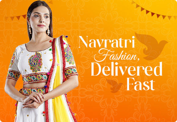 Quick Dispatch within 2 days from India for Your Perfect Navratri Look. Shop!