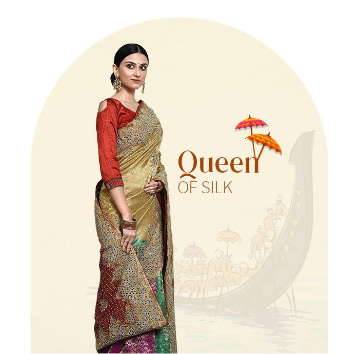 Onam 2025: Splendid Kanchipuram Silk Sarees for every celebration. Shop!