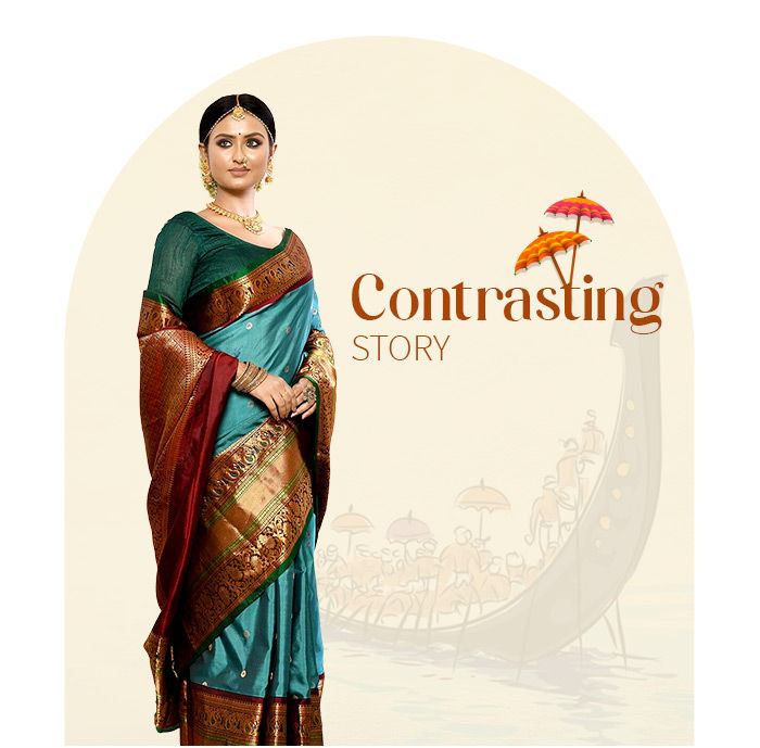 Onam 2025: Enchanting Gadwal Silk Sarees for celebrations. Shop!