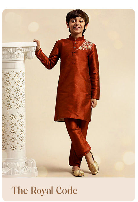 Gurpurab 2025: Comfortable & smart range of Kurta Sets for kids. Shop!