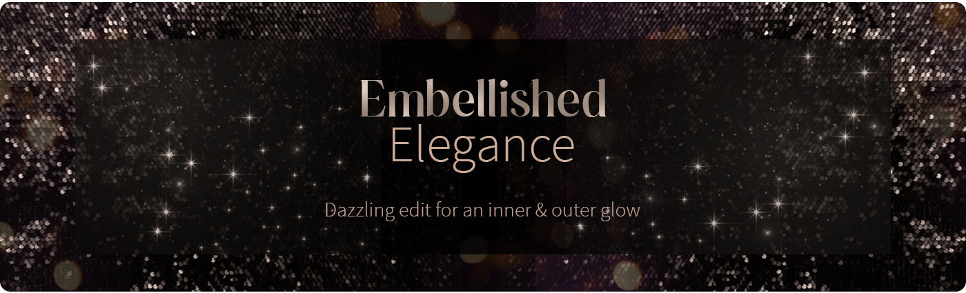 Scintillating range of Embellished Ethnic & Modern Styles. Shop!