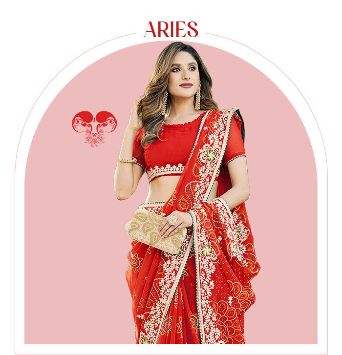 Zodiac Palette 2026: Red Indian & Contemporary styles for Aries. Shop!