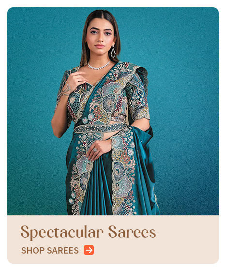 The Designer Closet: Top-voted embroidered, printed, and embellished Sarees for women. Shop!