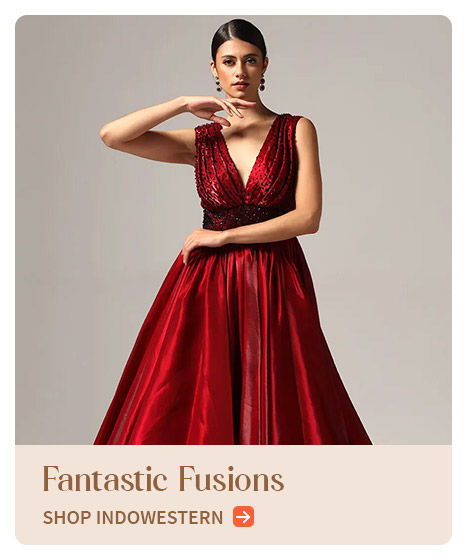 The Designer Closet: Indowestern Gowns, Top-Bottom Sets, etc. Shop!